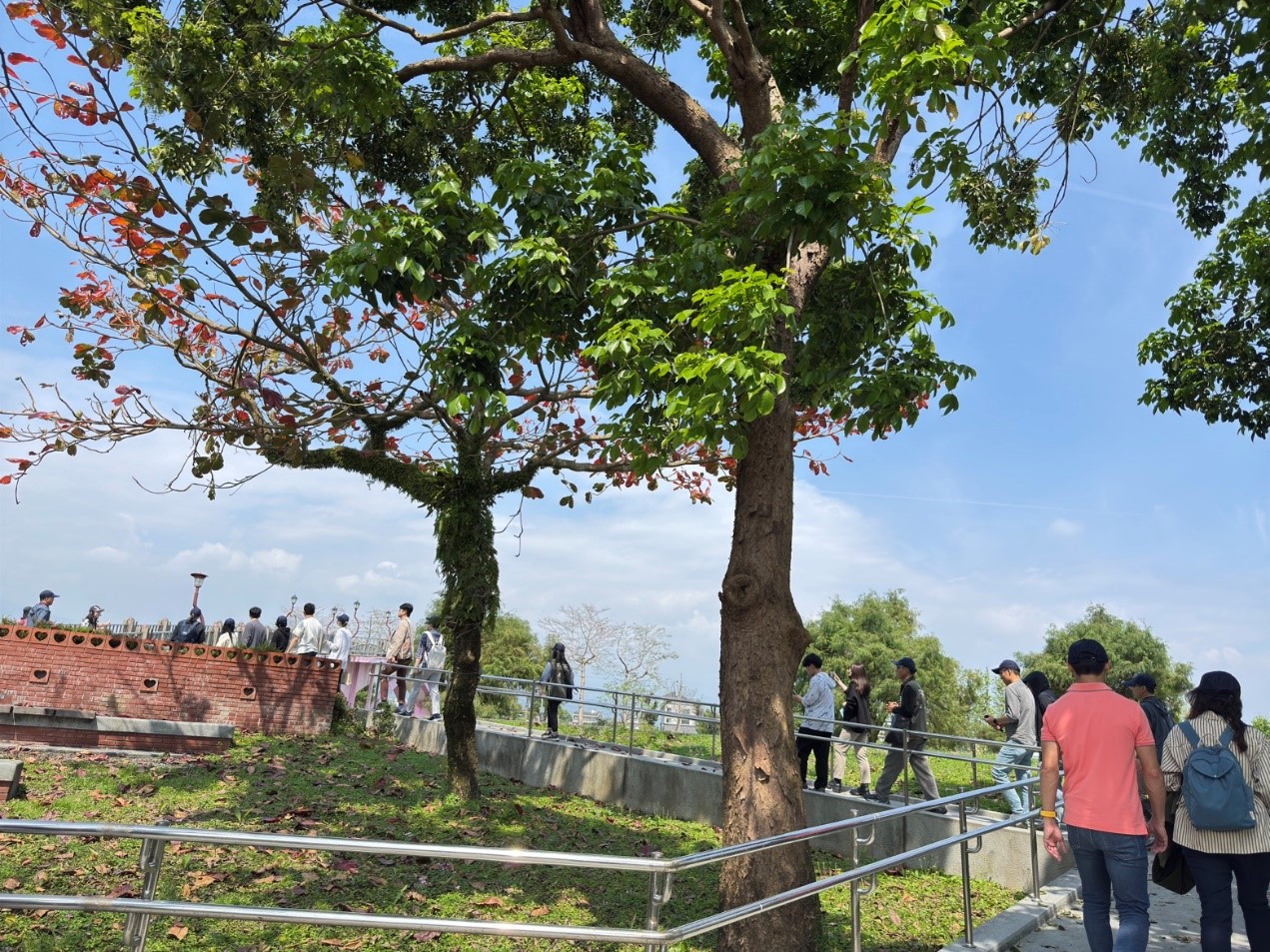 參訪安農溪分洪堰自然生態園區