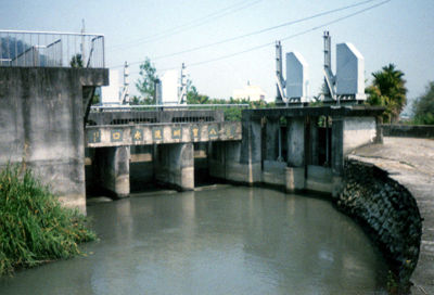 八堡圳進水口