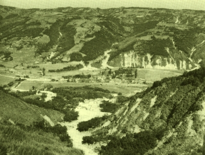 August 7, 1959 flood disaster situation