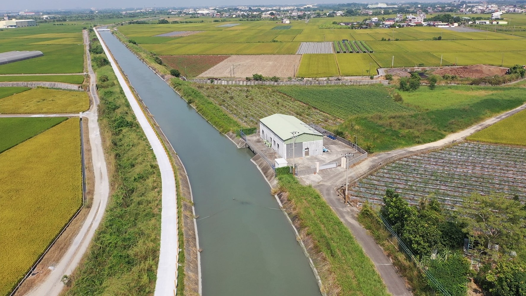 Canal North Main canal - Baihe Irrigation Area Subsidized Water Pump Station