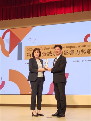 Irrigation Agency Celebrates Second Consecutive Gold Award at 2024 PwC Sustainability Impact Awards