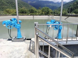 Director General Tsai of the Irrigation Agency Attends Completion Ceremony