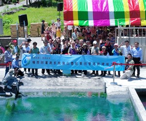 Director General Tsai of the Irrigation Agency Attends Completion Ceremony