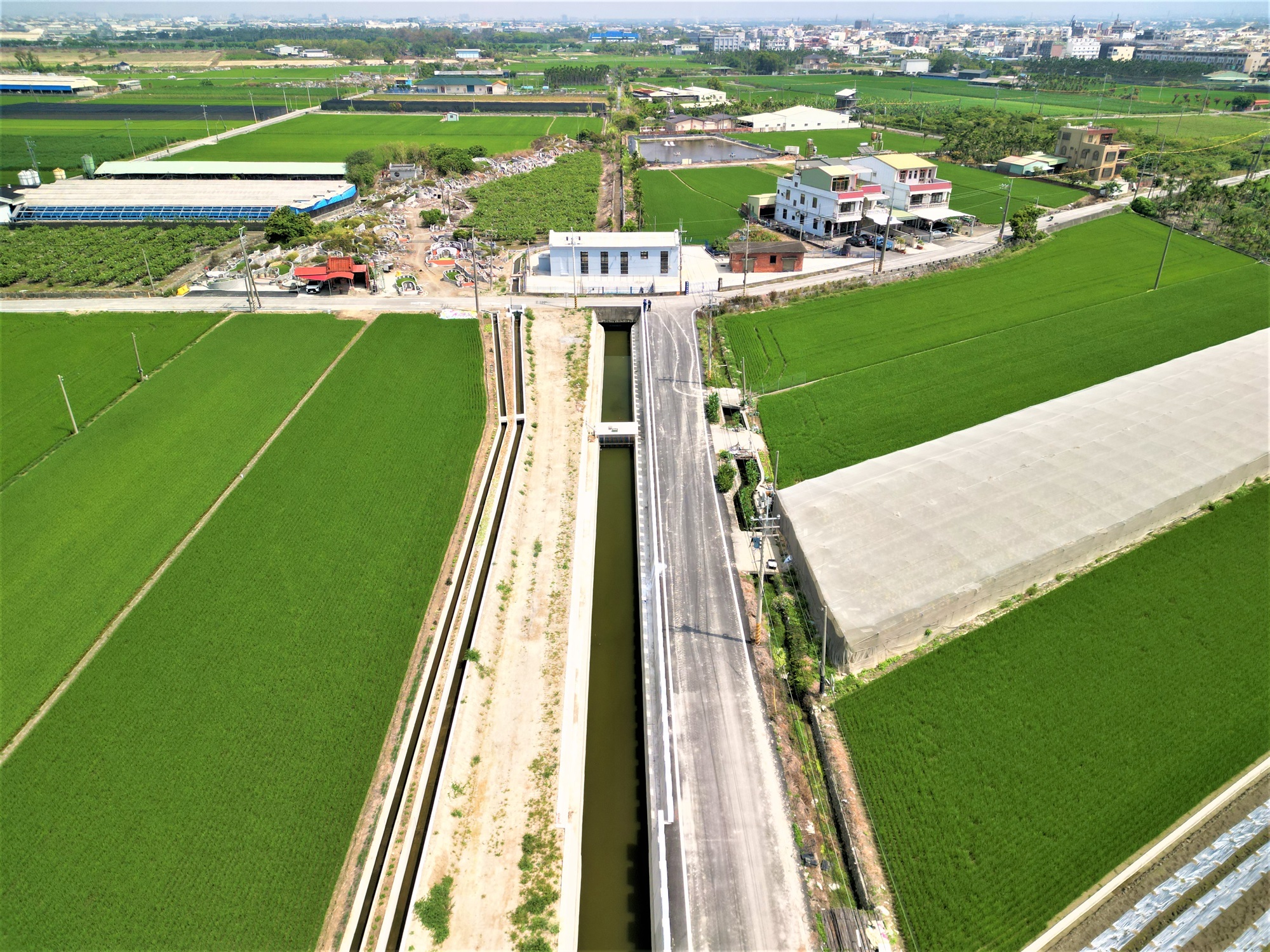 Wandan No. 2 Pumping Station Drone photo