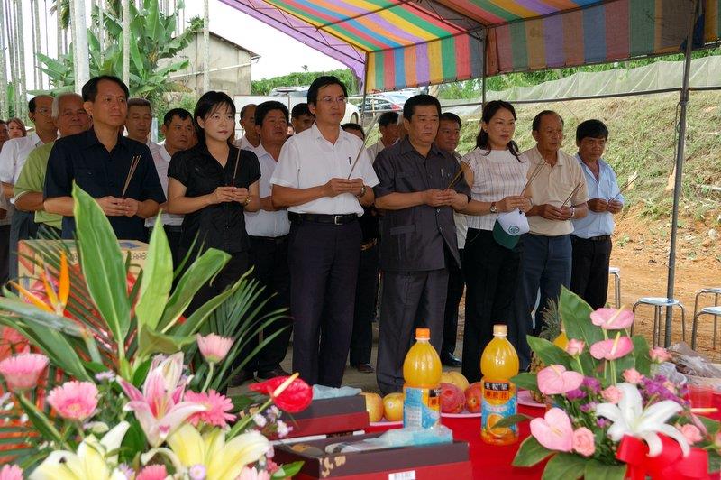 大坪頂地區旱作灌溉營運站動土典禮