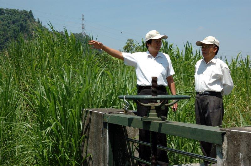 撰寫頭社水庫等碑記視察