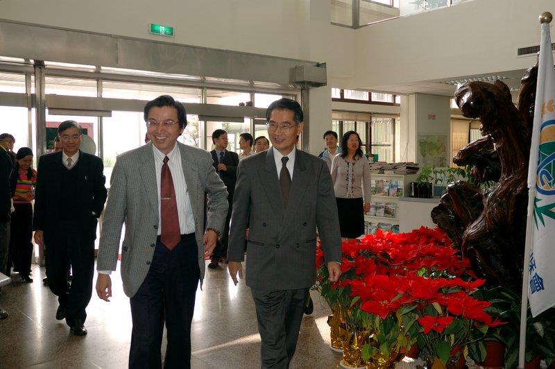 農委會陳武雄主任委員蒞臨南投水利會視察