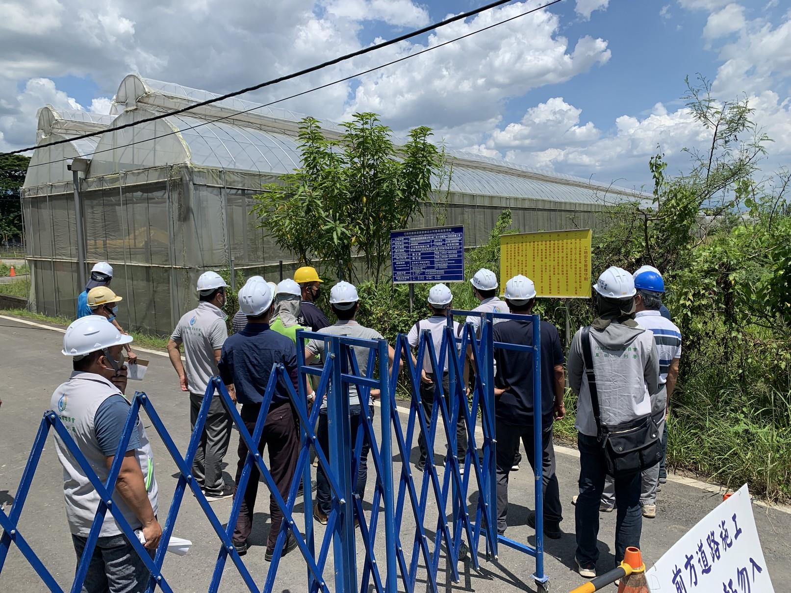 行政院農業委員會111年施工品質查核小組實施農水署高雄管理處工程查核
