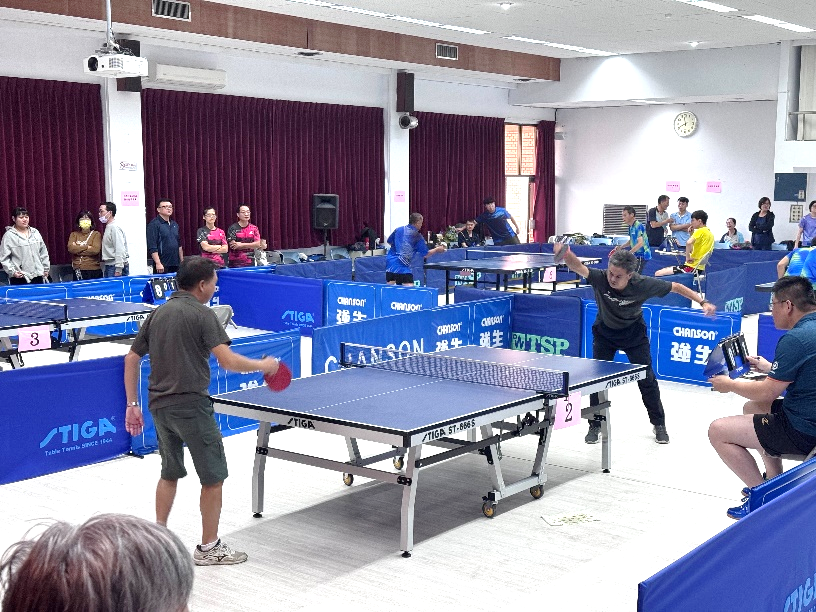 參與台電桌球邀請賽暨節能宣導活動