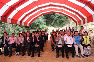 能高大圳小水力發電開工典禮1