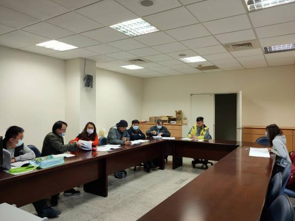 召開施工說明會議