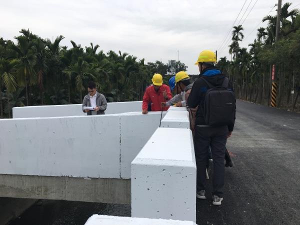 攔河堰災害復建工程監驗