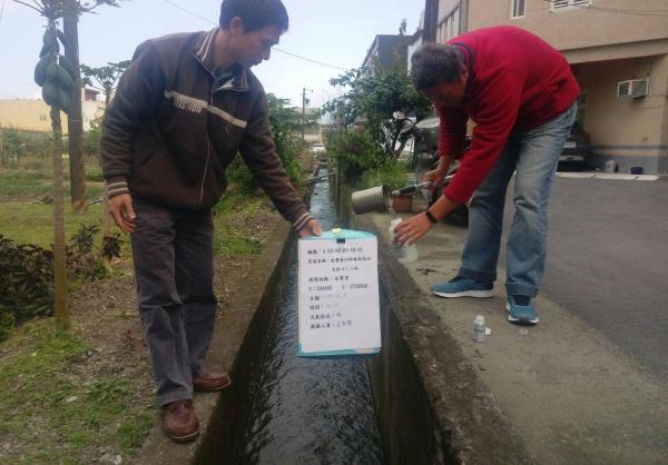 農舍、住宅密集搭排渠道水質加強檢測執行計畫之辦理