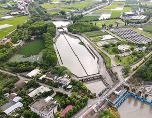 濁幹線林內分水工段及周遭設施