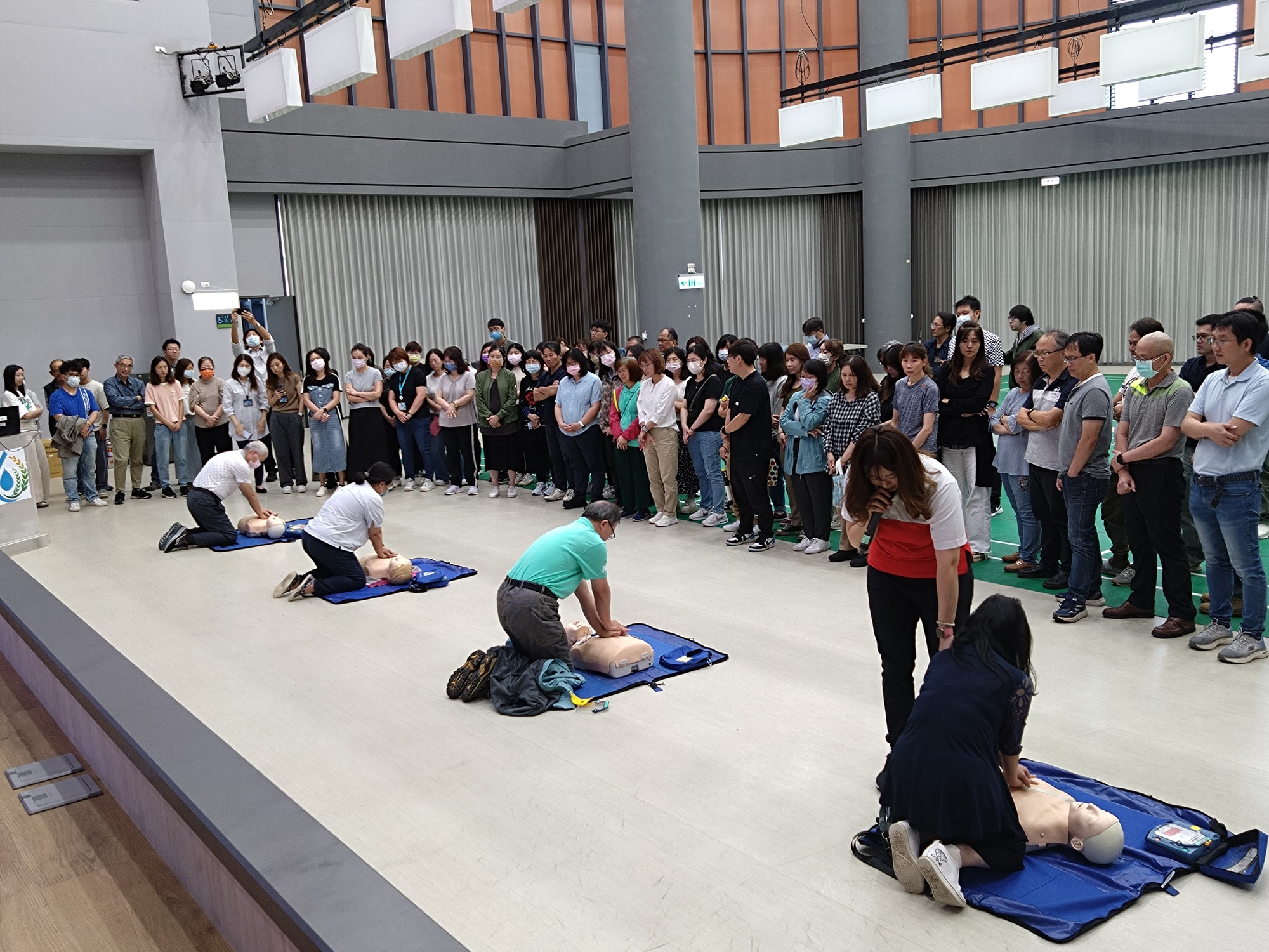 自衛消防暨防護團常年訓練