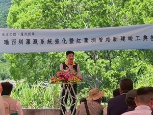 農業部農田水利署蔡昇甫署長嘉勉基層同仁