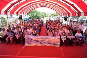 圖1、后里圳小水力啟用典禮大合照