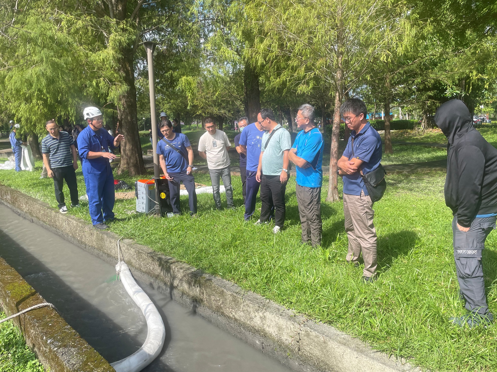 灌溉水質緊急應變訓練演練
