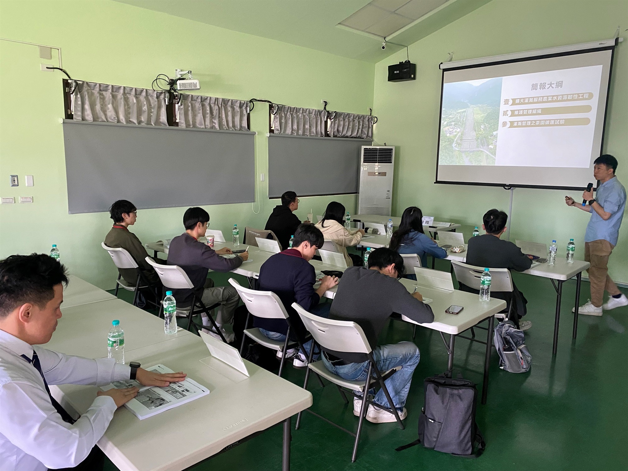 司法官學員走讀宜蘭農田水利發展