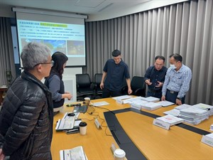 圖1、本署桃園處設施整備文書檢查
