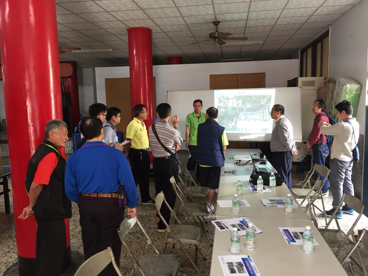 農委會於107年1月15日辦理「前瞻基礎建設水環境計畫」之擬辦工程提報說明會議