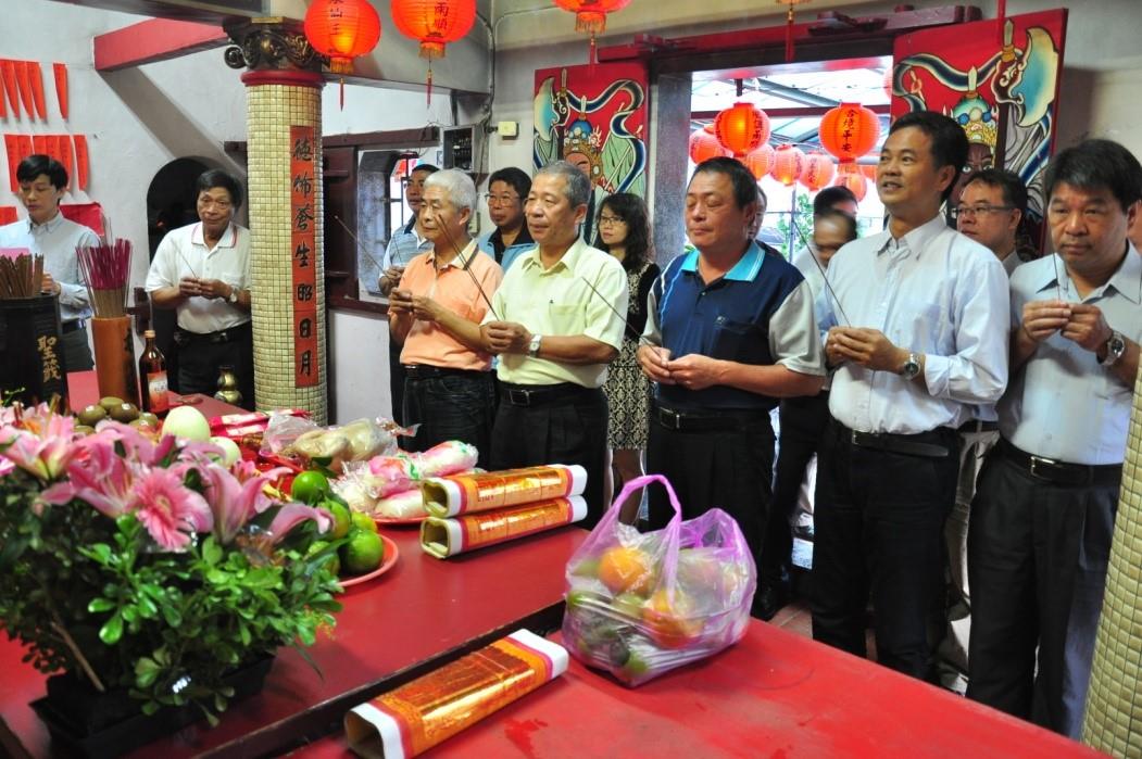 祈求水仙尊王護祐會務順利