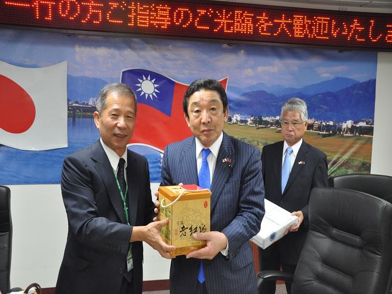 日本大分縣議長暨荻柏原土地改良區成員參訪